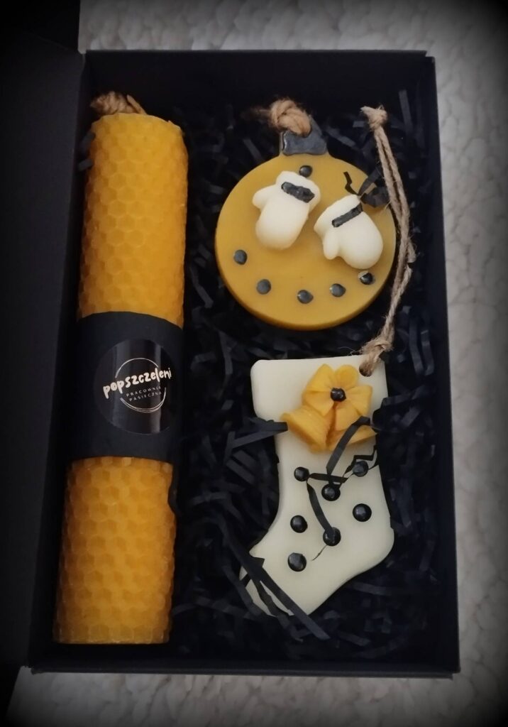 Zestaw ozdób świątecznych hand made